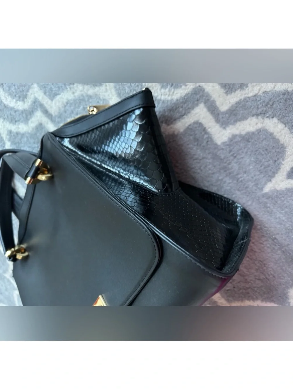 Zac Posen Black Large Bag